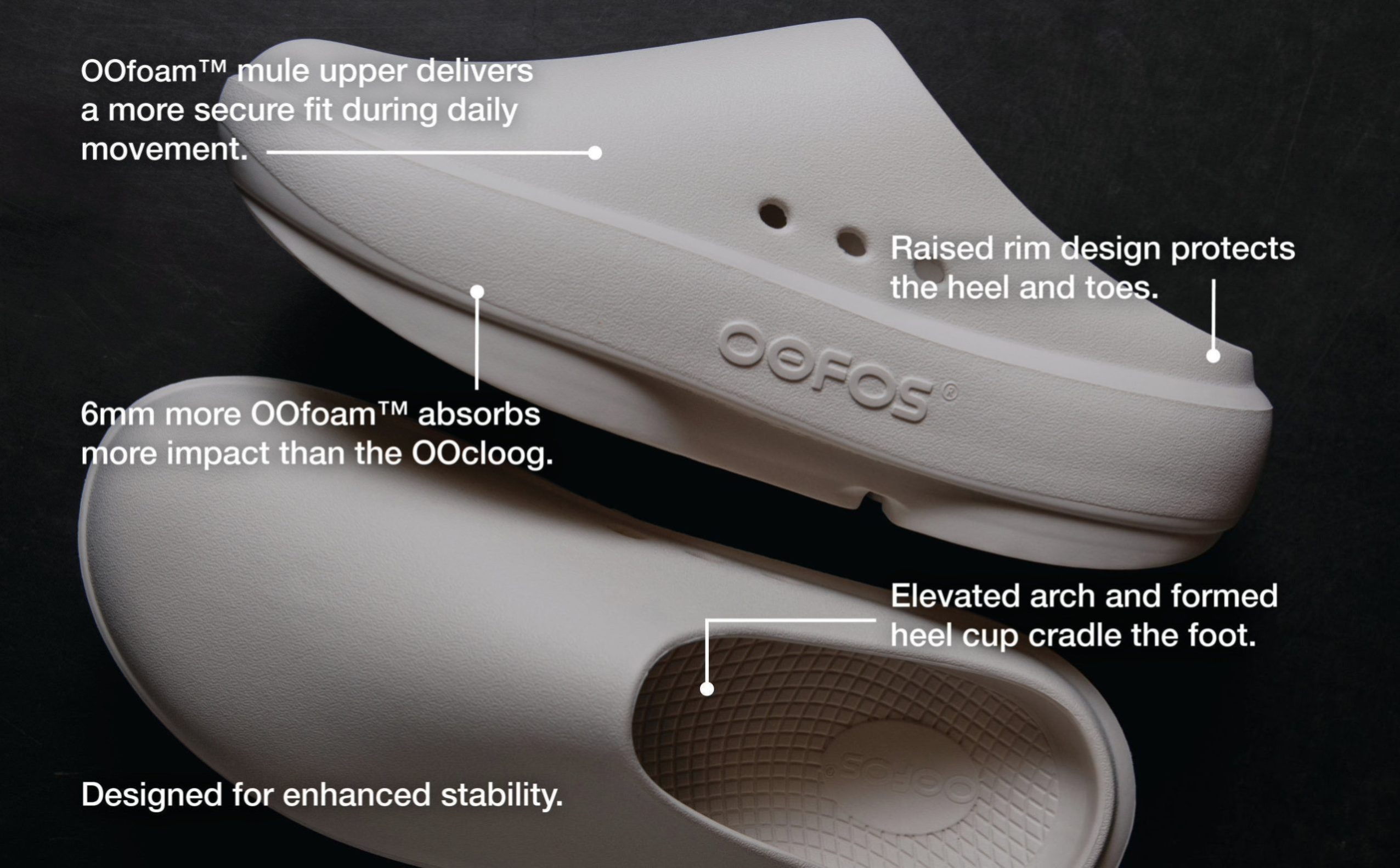 Men's Cloog PLUS Clog - Chalk - Image 3