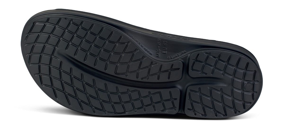 FJ X OOFOS Women's OOahh Sport Slide Sandal - Black - Image 7