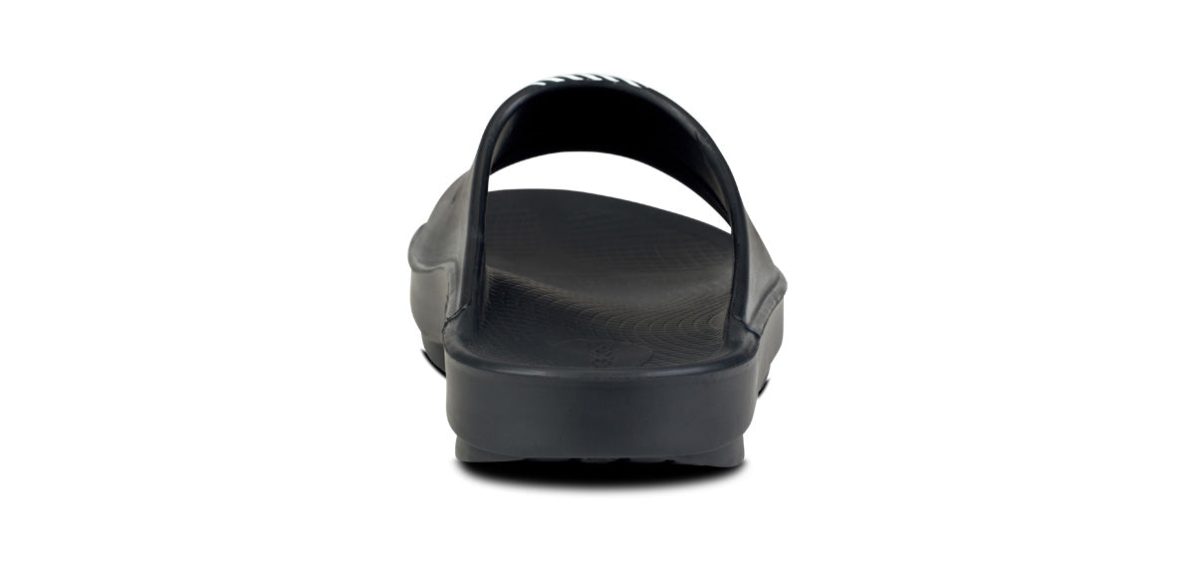 FJ X OOFOS Women's OOahh Sport Slide Sandal - Black - Image 5