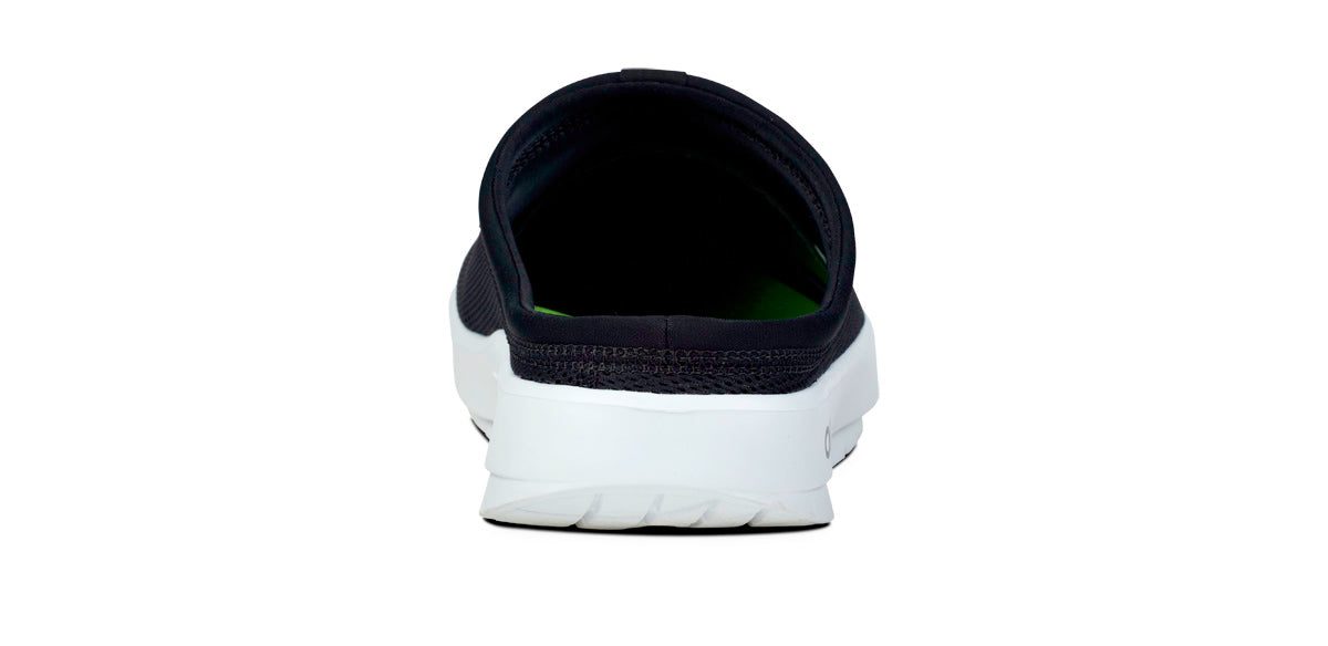 Men's OOcoozie Sport Mule - White Black (SALE) - Image 5