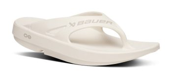 BAUER/OOFOS Men's OOriginal Sport Sandal ?C Chalk