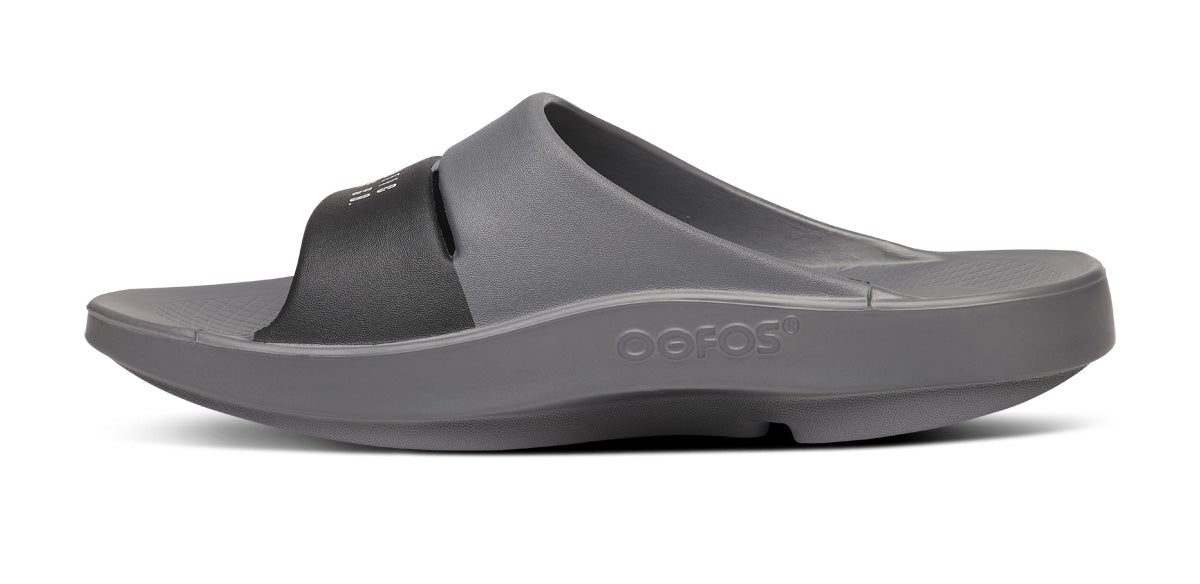 BAUER/OOFOS Women's OOahh Sport Slide Sandal ?C Slate - Image 4