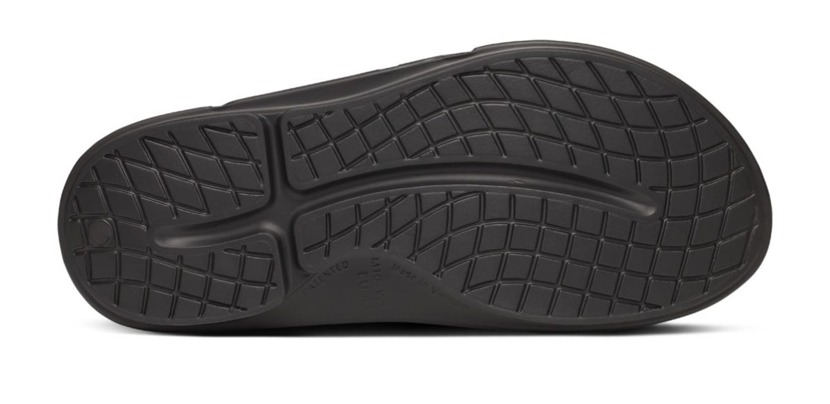 BAUER/OOFOS Women's OOahh Sport Flex Sandal ?C Black - Image 7