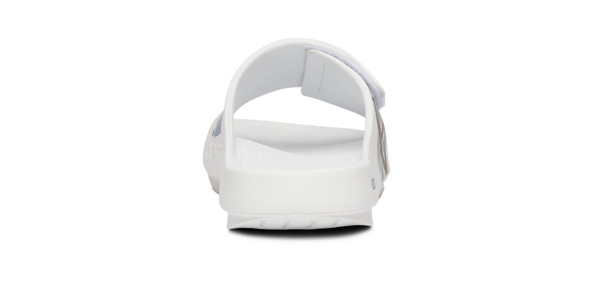 BAUER/OOFOS Men's OOahh Sport Flex Sandal ?C White - Image 8