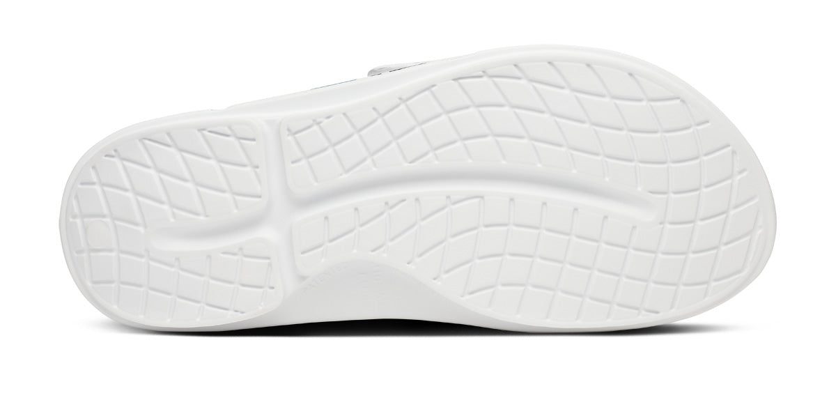 BAUER/OOFOS Men's OOahh Sport Flex Sandal ?C White - Image 10