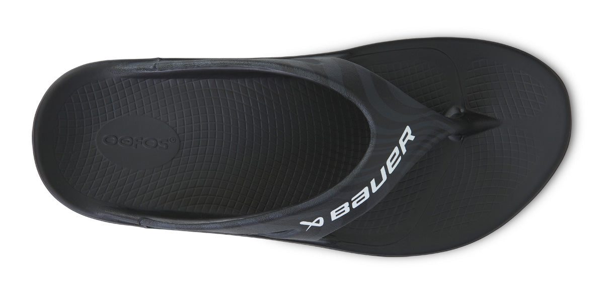 BAUER/OOFOS Women's OOriginal Sport Sandal ?C Black Asphalt - Image 6