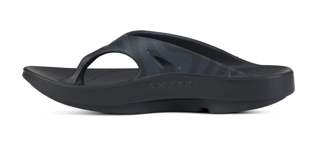 BAUER/OOFOS Women's OOriginal Sport Sandal ?C Black Asphalt - Image 4